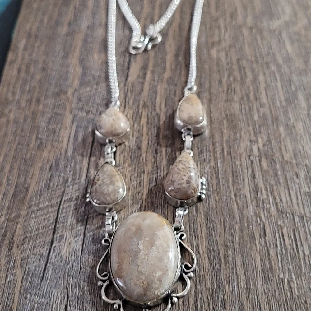 Artisan Ocean Jasper Necklace